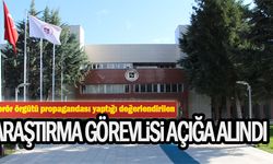 Terör örgütü propagandası yaptığı değerlendirilen araştırma görevlisi açığa alındı