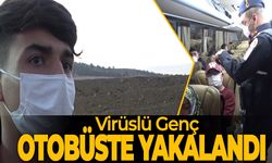 Virüslü Genç Ablasının Hes Kodu İle Seyahat Etti, Yakalandı