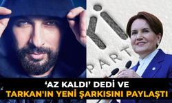 Az kaldı dedi ve Tarkan'ın yeni şarkısını paylaştı
