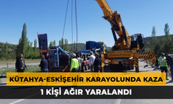 Kütahya-Eskişehir Karayolunda Korkunç Kaza!