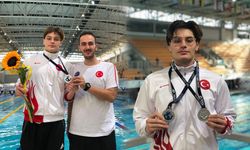 Paletli Yüzme Avrupa Şampiyonası'nda 2 gümüş madalya