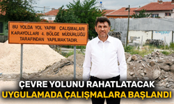 Çevre yolunu rahatlatacak uygulamada çalışmalara başlandı