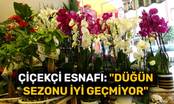 Çiçekçi esnafı: "Düğün sezonu istediğimiz gibi geçmiyor"