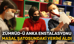 Zümrüd-ü Anka enstalasyonu Masal Şatosundaki yerini aldı