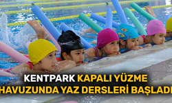 Kentpark Kapalı Yüzme Havuzunda yaz dersleri başladı