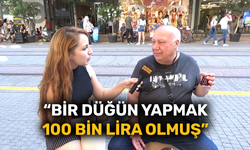 Emekli bir vatandaş: "Zamanında 50 lira olan altın bugün 1650 lira olmuş"