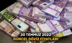 30 Temmuz döviz fiyatları