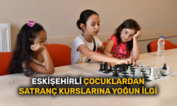 Eskişehirli çocuklardan satranç kurslarına yoğun ilgi