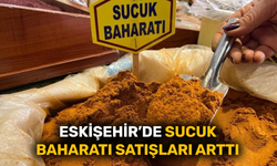 Eskişehir'de sucuk baharatı satışları arttı