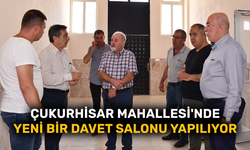 Çukurhisar Mahallesi'nde yeni bir davet salonu yapılıyor