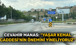 Cevahir Manas: “Yaşar Kemal Caddesi’nin önemini yineliyoruz”