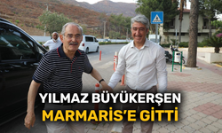 Yılmaz Büyükerşen Marmaris'e gitti