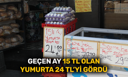 Geçen ay 15 TL olan yumurta fiyatları 24 TL’yi gördü
