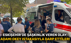 Eskişehir’de şaşkınlık veren olay; Adamı okey ıstakasıyla darp ettiler!