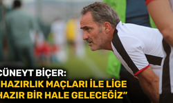 Eskişehirspor Teknik Direktörü Cüneyt Biçer: “Hazırlık maçları ile lige hazır bir hale geleceğiz”