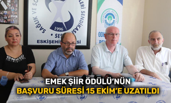 Emek Şiir Ödülü’nün başvuru süresi 15 Ekim’e uzatıldı