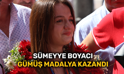 Sümeyye Boyacı gümüş madalya kazandı