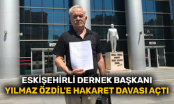 Eskişehirli dernek başkanı Yılmaz Özdil'e hakaret davası açtı