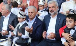 Binali Yıldırım 2500 çocuklu sünnet törenine katıldı