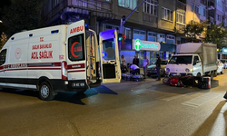Ziyapaşa Caddesi'nde kaza; sürücü yaralandı!