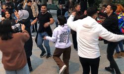 Eskişehir'de eğlenceli anlar; Hep beraber oynadılar!