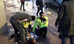 Polisin zor anları; Kolunu ısırdı