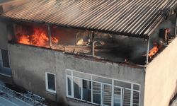 5 katlı apartmanın çatı katında yangın çıktı!