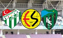 Rakamlar açıklandı; Bursaspor, Kocaelispor ve Eskişehirspor zirvede!