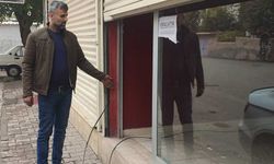 Çalacak bir şey bulamayan hırsız eli boş dönmek istemedi!