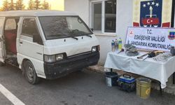 Eskişehir'de kaçak kazı yapan şahıslara baskın!
