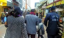 Eskişehir Hamamyolu Caddesinde dilenci operasyonu!
