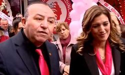 Eskişehir'de dernek açılışında tuhaf işler; Muhabirin soru sorması engellendi!