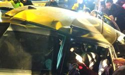 Kütahya - Eskişehir yolunda feci kaza; Yoldan çıkarak şarampole devrildi!