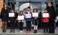 Eskişehirli minik öğrenciler matematikte destan yazdı