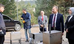 Deprem bölgesine göndermek için soba üretiyorlar!
