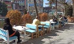 Eskişehir halkı güneşli havanın tadını çıkarıyor!