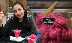 Acılı şalgamdan dondurma üretti; Yoğun bir ilgi görüyor!