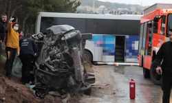 Eskişehir Seyitgazi yolunda feci kaza; Yaralı Jandarmalar var!