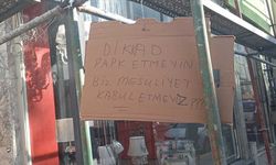 Eskişehir'de iskele demirlerinde asılı uyarı yazısı dikkat çekiyor!