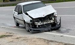 Eskişehir'de feci kaza; Hızlı bir şekilde tıra arkadan çarptı!