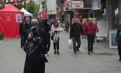 Eskişehir halkı kışlık kıyafetler giymeye devam ediyor!