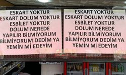 Eskişehir'de esnafı bıktırdılar; Cama astığı yazı ile derdini anlatmaya çalışıyor!