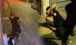 Sokakta kadına şiddet gösteren şahsa meydan dayağı!