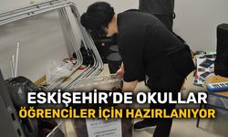 Eskişehir'deki okullarda sandıklar ve kabinler kaldırıldı