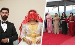 Bu düğünde takıları saymak bile çok uzun sürdü!