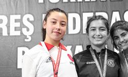 Eskişehirli milli güreşçi Hilal Demir Türkiye ikincisi oldu