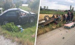 Patpat ile otomobilin çarpıştığı korkunç kaza; Ölüler ve yaralılar var!