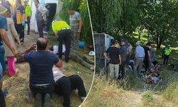 Minibüs şarampole devrildi; Maalesef 7 ölü var!