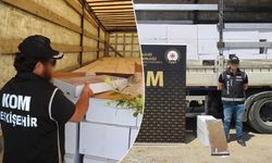 Eskişehir’de kaçak sigara operasyonları sürüyor!