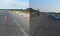 Eskişehirli sürücüler dikkat; Yangın nedeniyle o yol trafiğe kapatıldı!